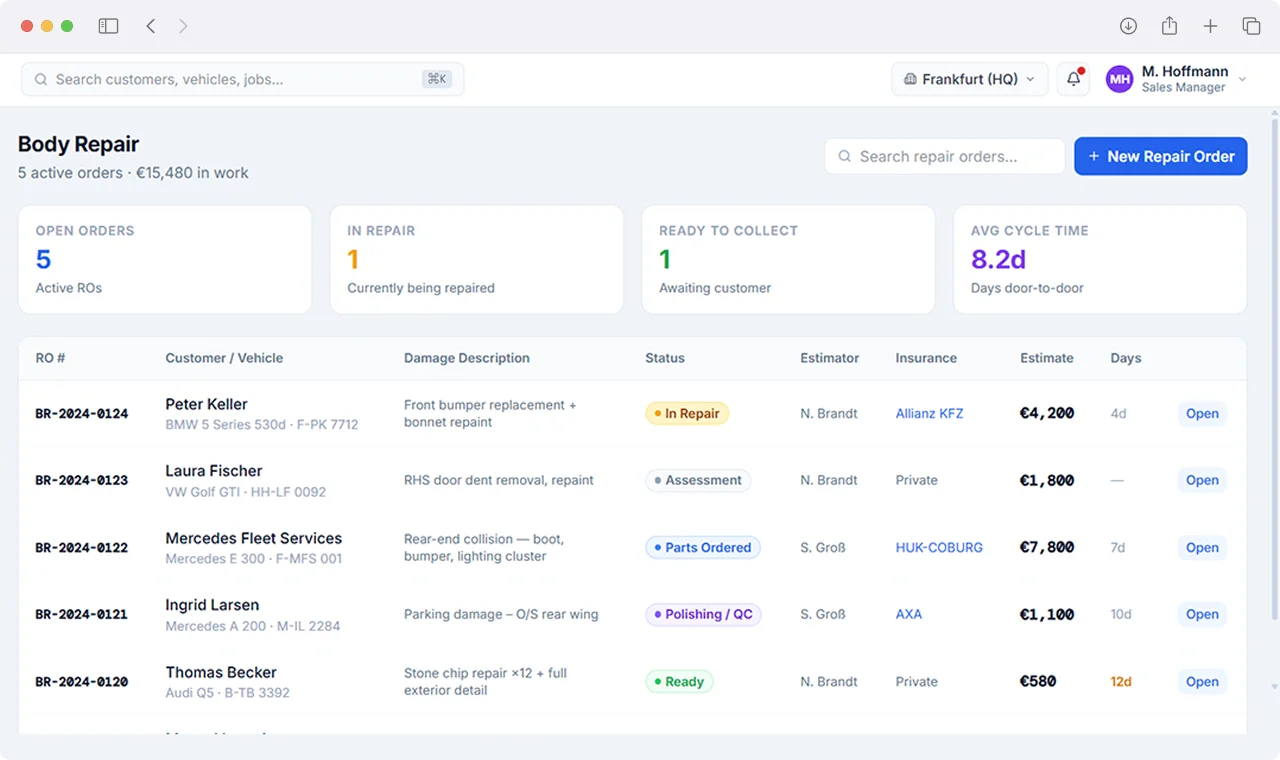 Automotive Dealer Management Platform Screenshot 5