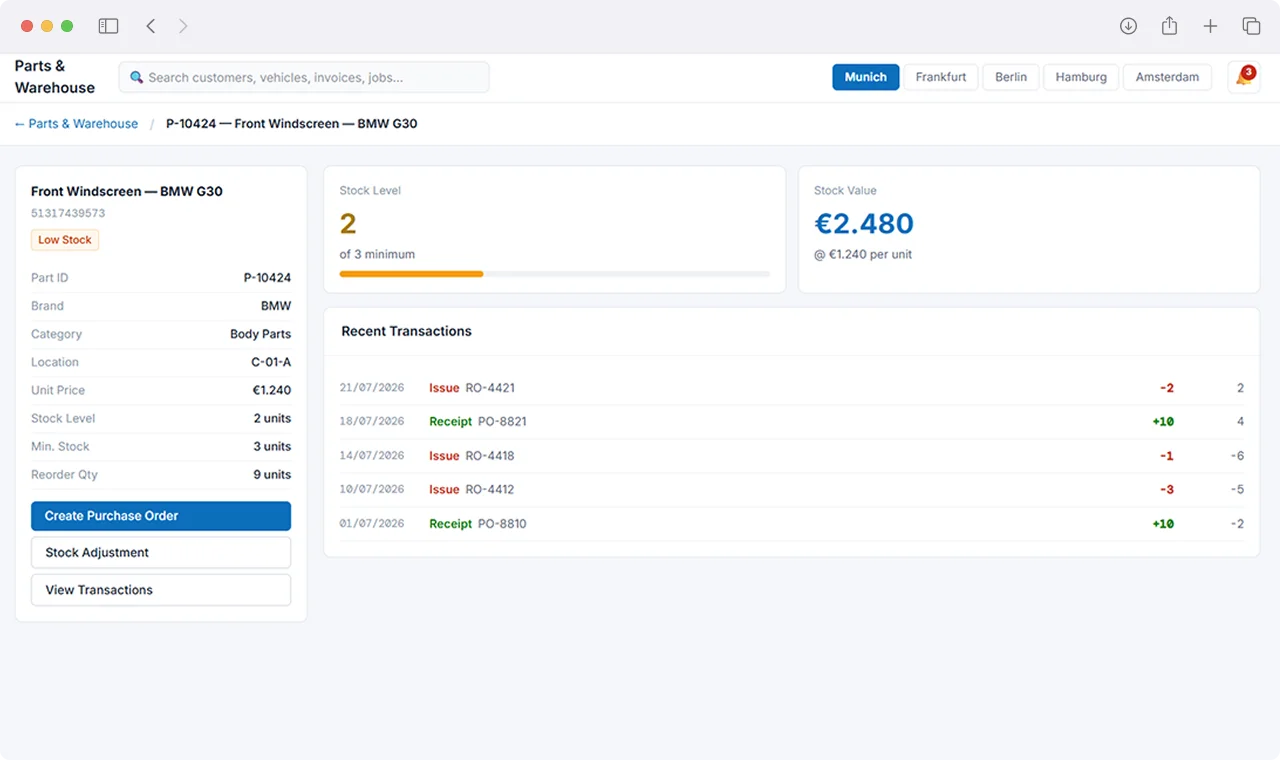 Automotive Dealer Management Platform Screenshot 7
