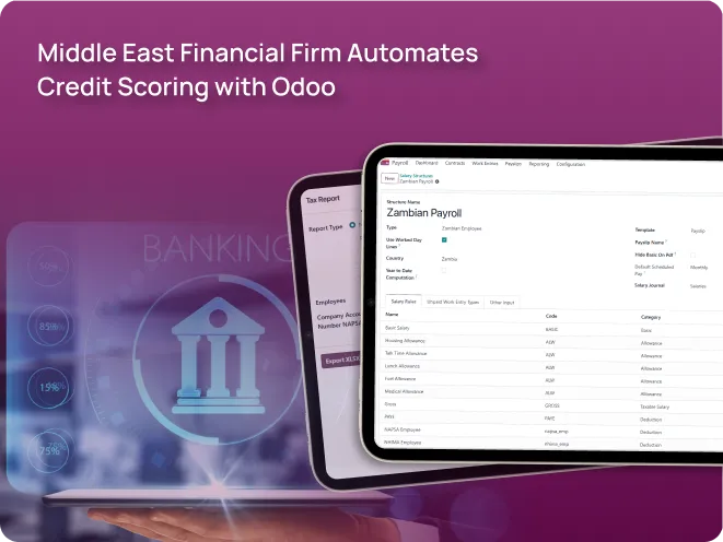 Middle East Financial Firm Automates Credit Scoring with Odoo