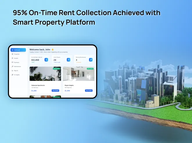 95% On-Time Rent Collection Achieved with Smart Property Platform