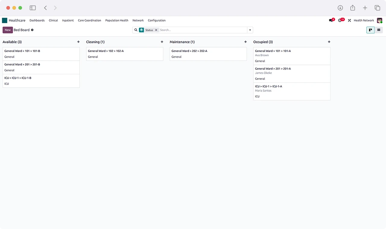 Value-Based Primary Healthcare Operations Platform Screenshot 4