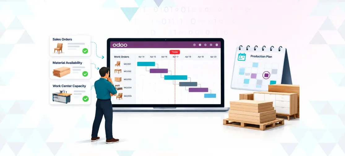 How to Manage Production Schedules in Furniture Manufacturing with Odoo ERP