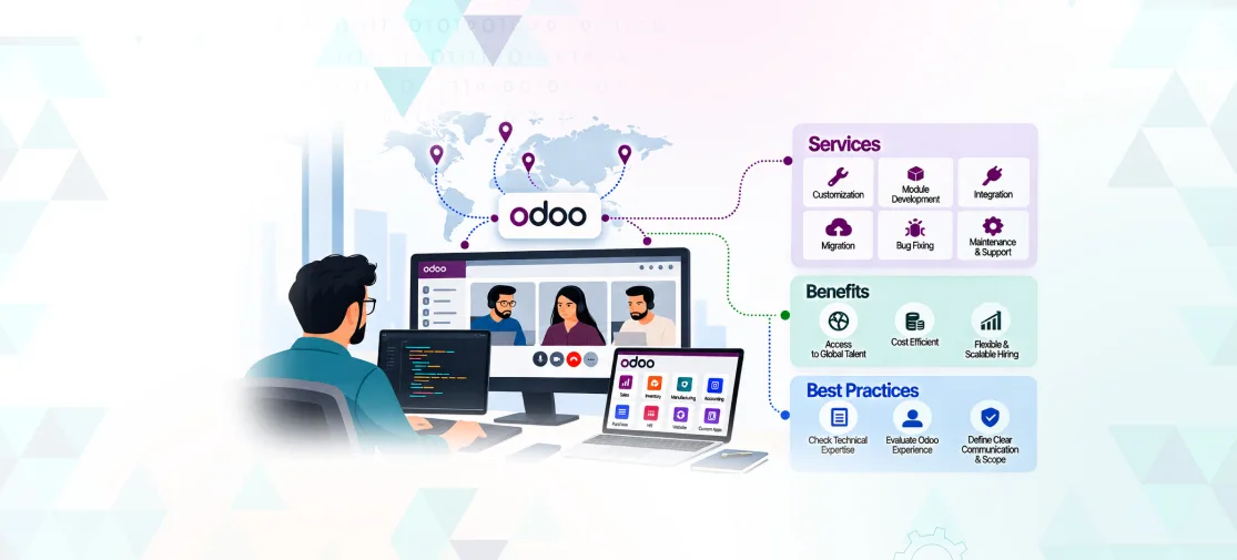 Hire Remote Odoo Developers: Services, Benefits & Best Practices