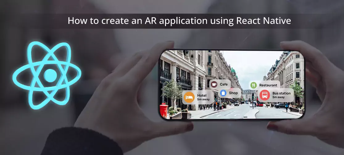How to create an AR application using react native?