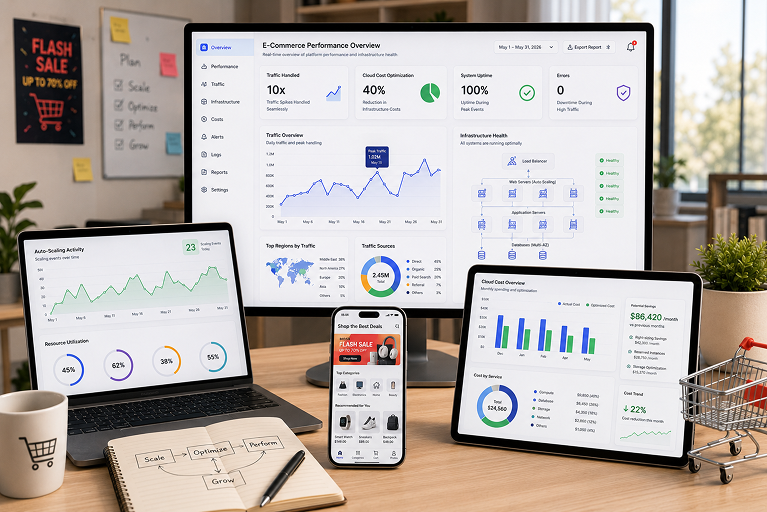 Handling Peak Traffic for an E-Commerce Platform