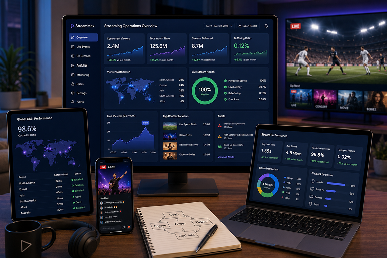 Powering Global Media Streaming with High-Performance Cloud Infrastructure