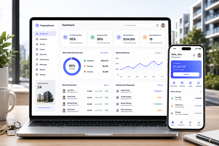 95% On-Time Rent Collection Achieved with Smart Property Platform.