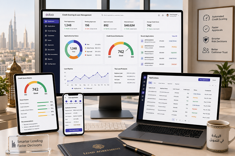 Middle East Financial Firm Automates Credit Scoring with Odoo