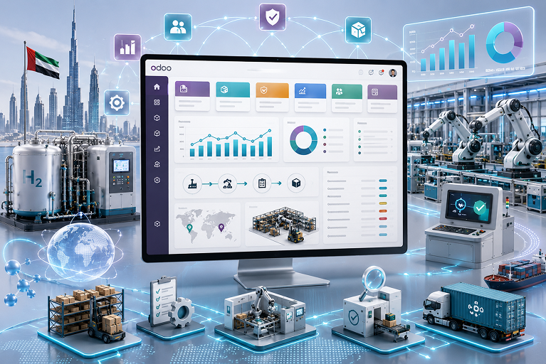 How Odoo ERP Transformed Operations for our UAE-ased Client's Oxy-Hydrogen Equipment Company