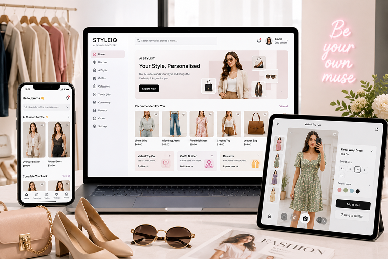 AI-Powered Fashion Discovery Platform Increased Conversions Through Personalised Shopping Experiences.