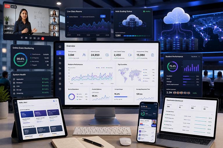 Scaling an EdTech Platform for Millions of Concurrent Learners