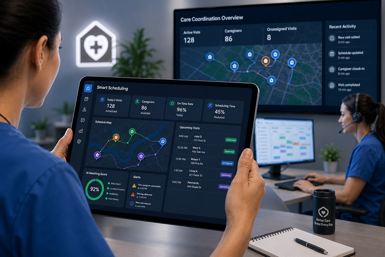 AI-Powered Smart Scheduling Reduced Care Coordination Time by 45%